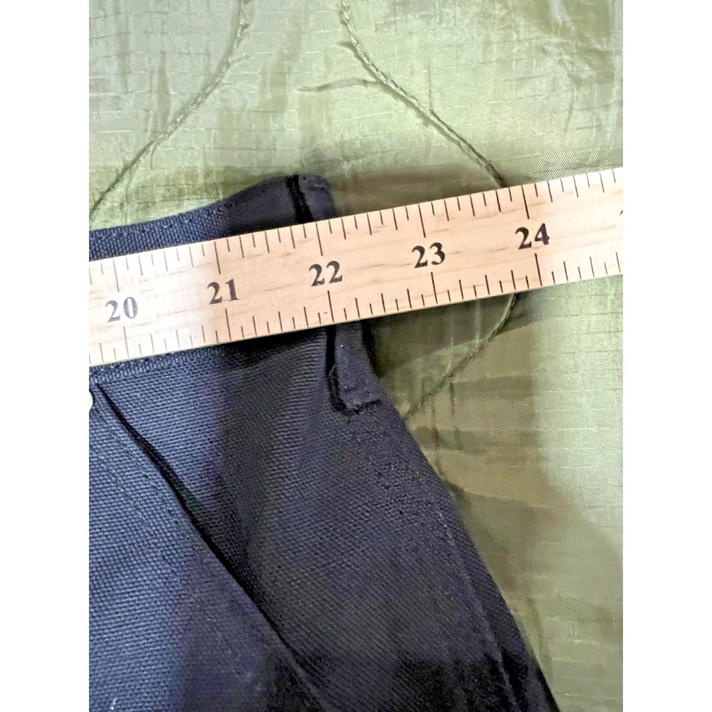 Carhartt B01 Double Front USA Made Duck Pant 44x32 Black Loose Fit UFCW Made NWT - Picture 11 of 15